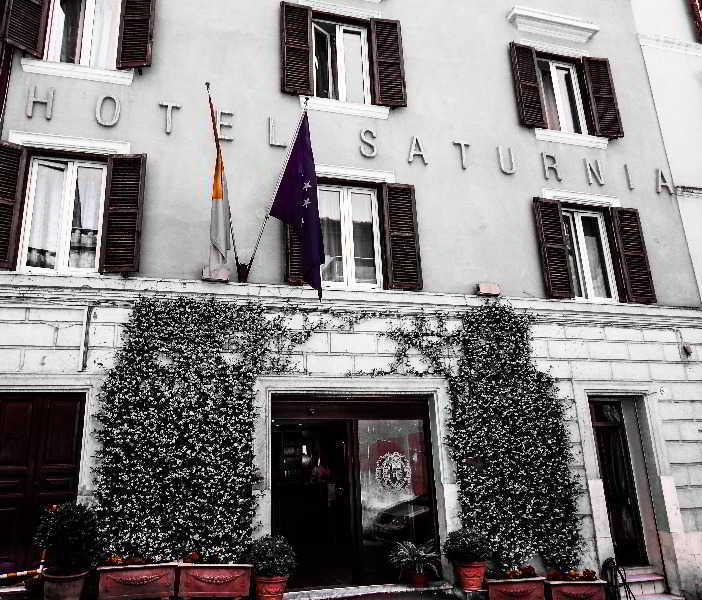 Hotel Saturnia Roma Exterior foto