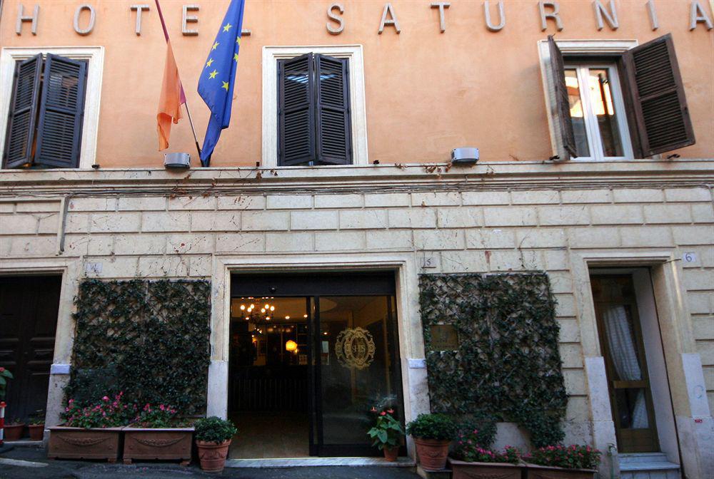 Hotel Saturnia Roma Exterior foto